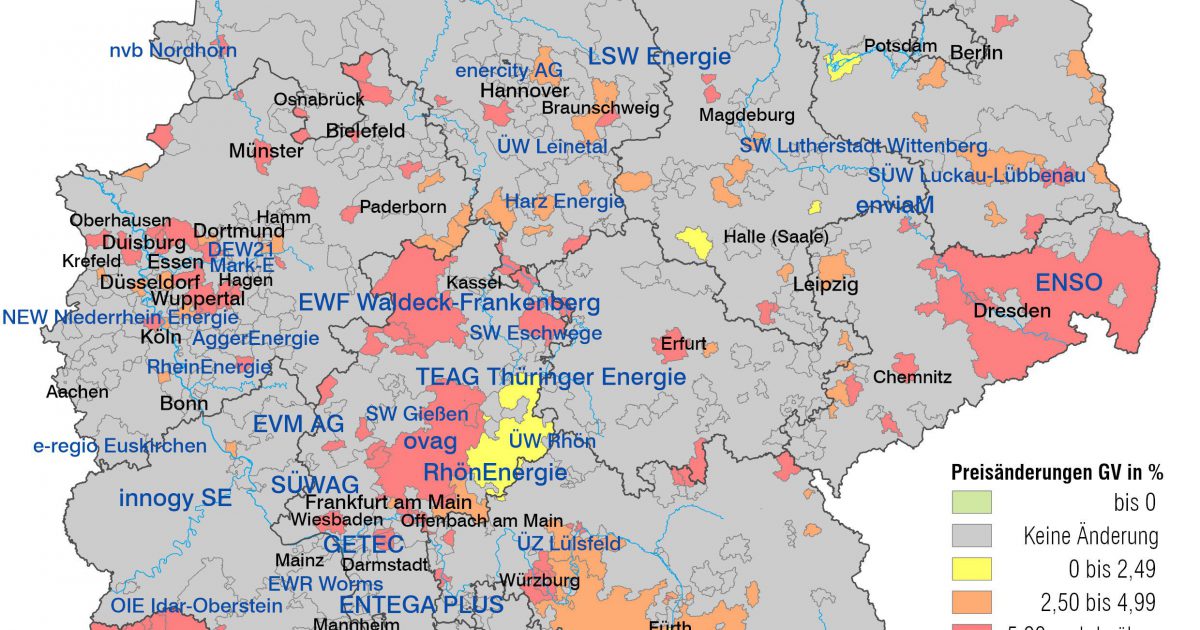 Grundversorgung regional: Strom wird teurer –… | ene't Navigator