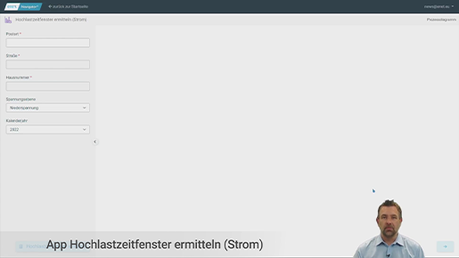 TN App Hochlastzeitfenster ermitteln Strom